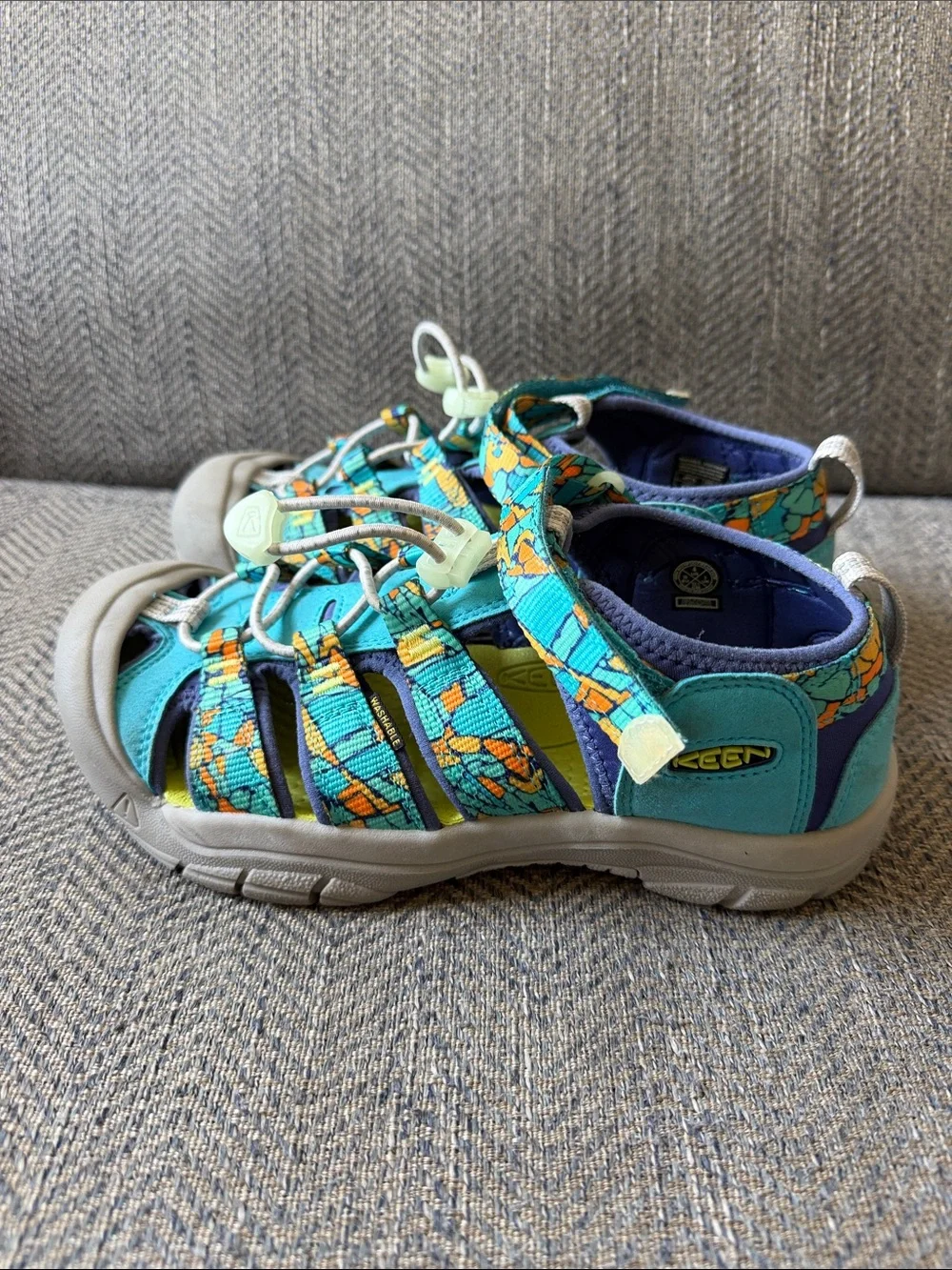 Keen Kids Newport H2 Sandals - Pebble Glow Size: 4